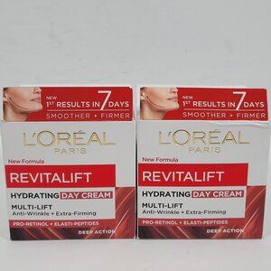 LOreal Paris Revitalift Hydrating Day Cream Multi-Lift Anti-Wrinkle 50ml NIB